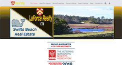Desktop Screenshot of laforcerealty.com